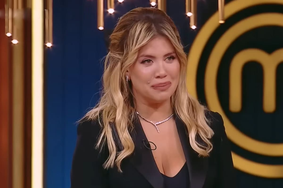 MasterChef Celebrity: las lágrimas de Wanda Nara en la noche en la que quedaron definidos los dos finalistas