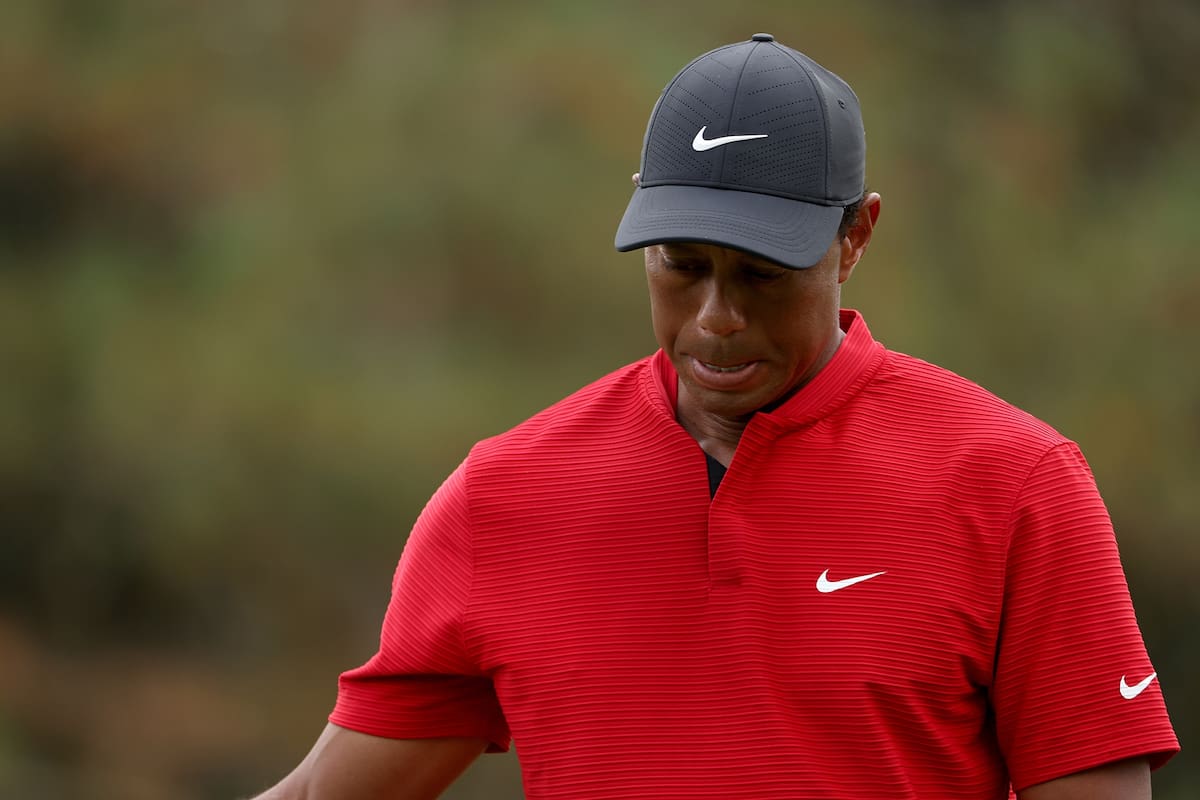 Masters de Augusta: el desastre de Tiger Woods en el hoyo 12 y sus tres pelotas al agua