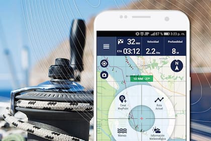 MasterSailor ofrece cartografía actualizada, la posibilidad de crear derroteros automáticos al puerto, y tener información actualizada sobre mareas, entre otras cosas