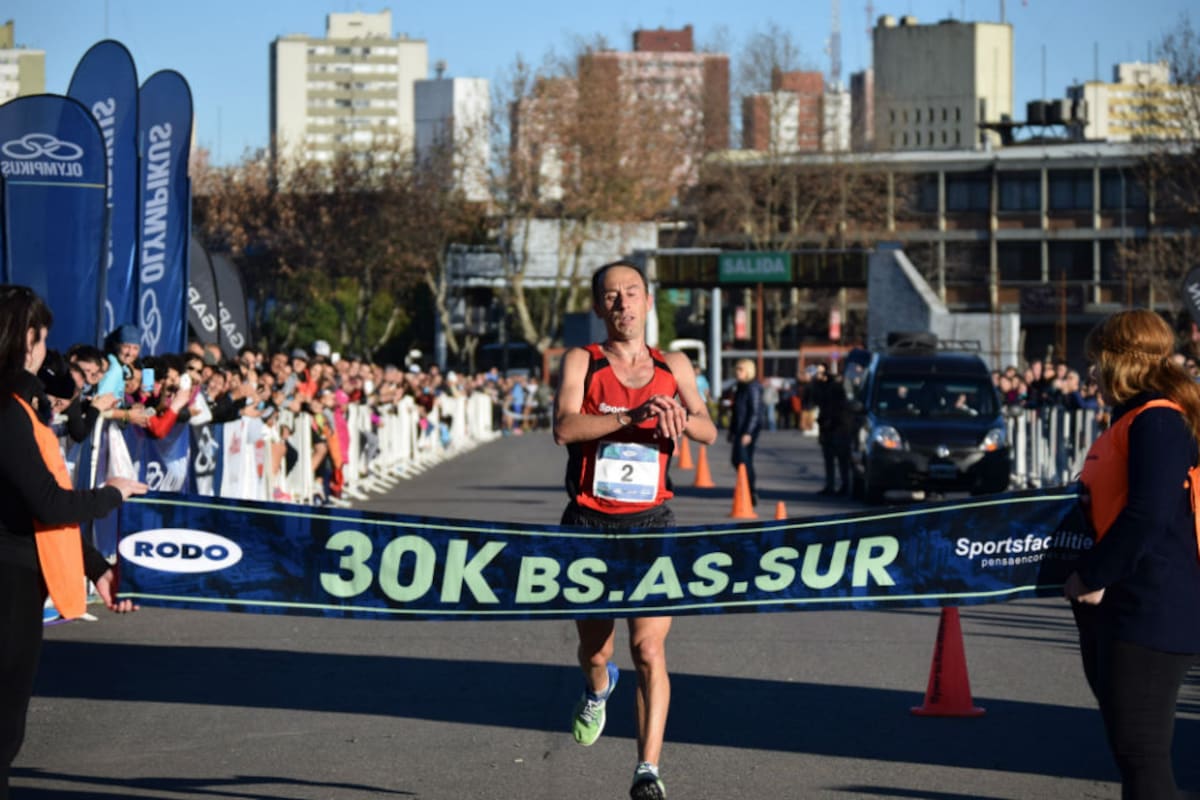 Mastromarino, triunfal en los 30k Buenos Aires Sur