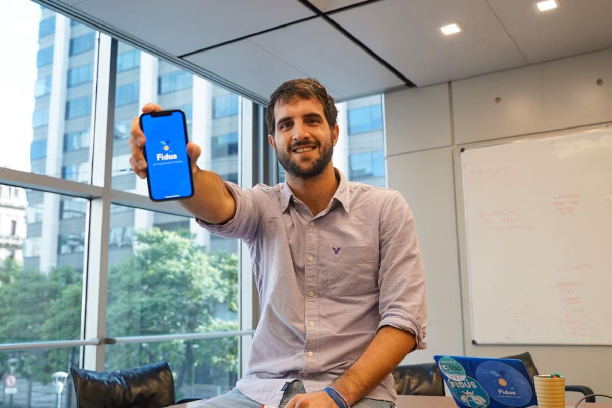 Mateo Bovio, creador de Fidus y billetera Tap.