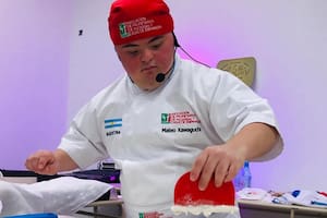 Mateo es el protagonista del proyecto "Amasando prejuicios"