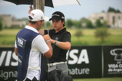 Mateo Fernández de Oliveira y su aventura en el Abierto, en Pilará Golf Club