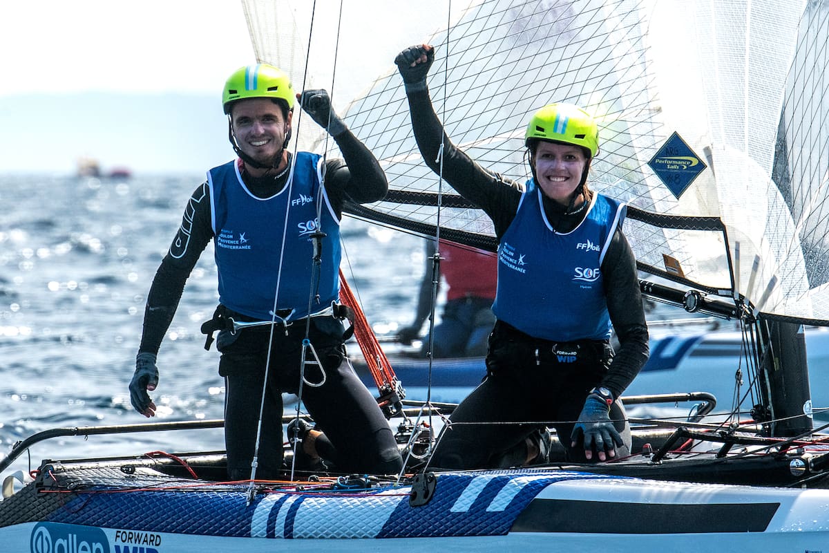 Mateo Majdalani y Eugenia Bosco lideran el Selectivo de Nacra 17 hacia París 2024 y competirán en los Panamericanos 2023
