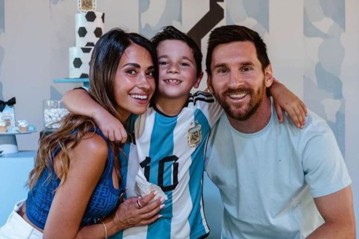 Mateo Messi celebró un nuevo cumpleaños en Miami