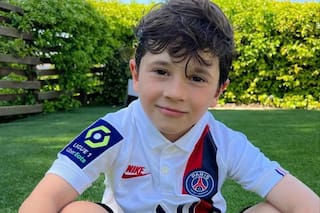 Mateo Messi jugó con Inter Miami y un gesto en una foto suya enloqueció a los fans