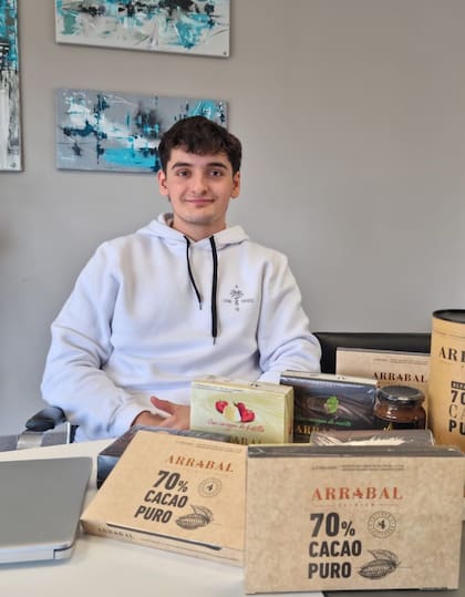 Mateo Miraglia tiene 20 años