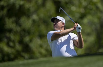 Mateo Pulcini tuvo un mal comienzo en Augusta, con un total de 81 (+9)