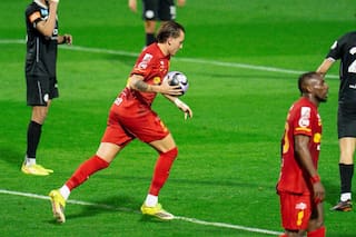 Tras quedarse sin Mundial por Italia, Mateo Retegui se fracturó en Arabia, de donde quiere volver a la Serie A