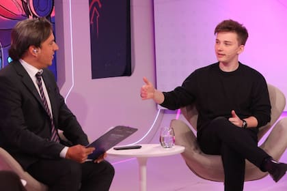 Mateo Salvatto (Grondplek) y Del Rio (LA NACION)