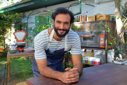 Mateo se luce con sus pizzas