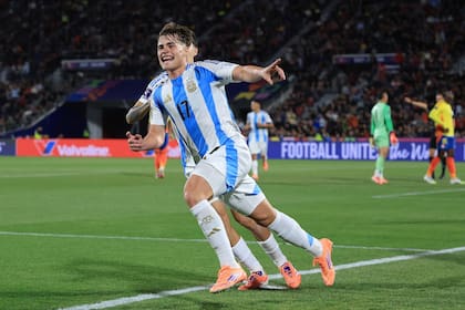 Mateo Silvetti y los goles en los mata-mata: Nigeria, México y Colombia, en la lista del artillero forjado en Newell's y actualmente en Inter Miami