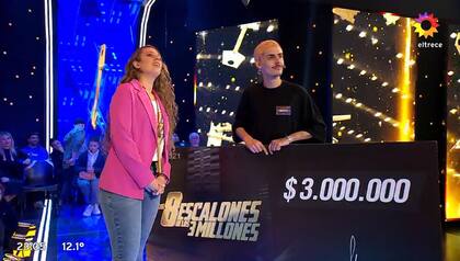 Mateo y Florencia disputaron la tenencia de la llave por un total de $350.000