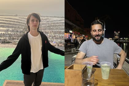 Mateo y Paul hablan de Bitcoin en sus cuentas de Twitter y se volvieron virales por el video de la propina