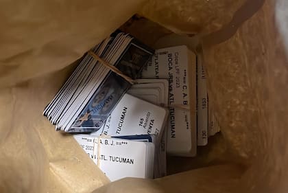 Material secuestrado en los allanamientos de la causa