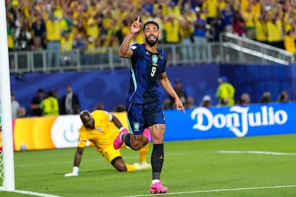Matheus Cunha abrió el marcador para Brasil ante Haití en Filadelfia