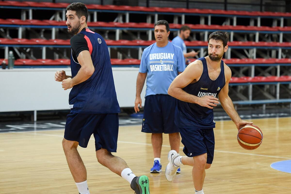 Mathías Calfani junto a Bruno Fitipaldo