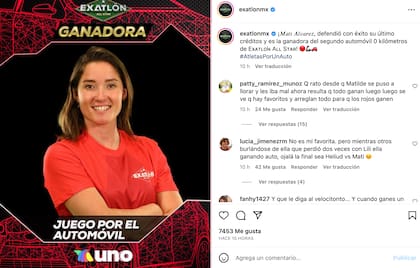 Mati Álvarez ganó el automóvil en Exatlón: All Star