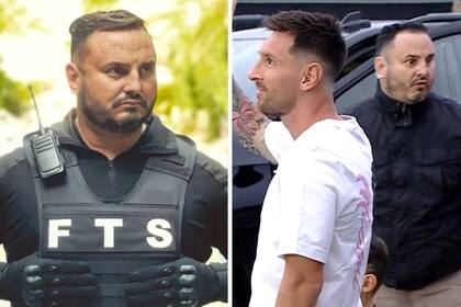 Matías Zacconi, el marplatense de 42 años que fue contratado para encargarse de la seguridad personal de Messi y su familia durante la presentación en Inter Miami