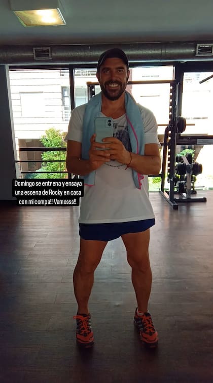 Matías Alé detalló su rutina