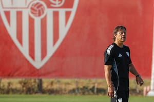 Matías Almeyda, DT de Sevilla, de España
