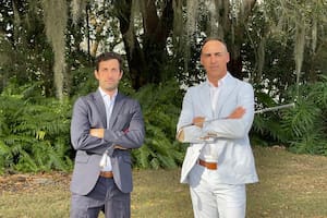 Matías Anselmo y Hernán Rey