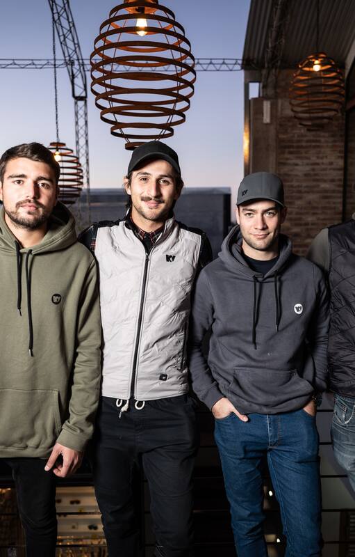 Matías Arias, Kevin Schejter, Nicolás Molina y Julián Sánchez, los creadores de Wanderwarm.