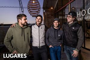 Matías Arias, Kevin Schejter, Nicolás Molina y Julián Sánchez: mendocinos amigos, y ahora también, socios.