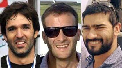 Los tres hombres que viajaban en el avión murieron en el acto, según consta en el expediente judicial