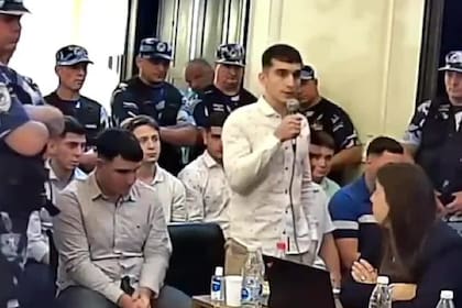 Matías Benicelli, uno de los condenados a la pena de prisión perpetua