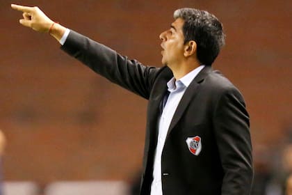 Matías Biscay, disconforme con el estado del campo de juego de Liga de Quito