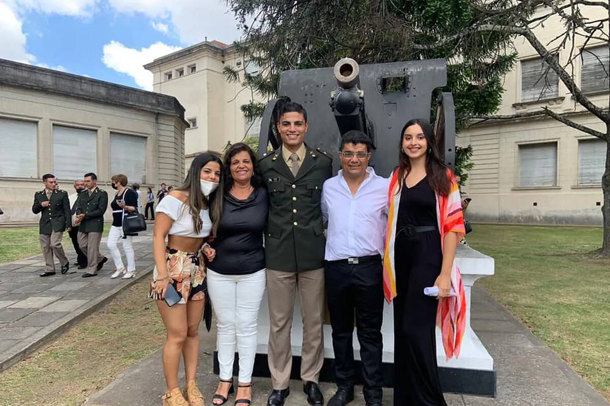 Matías Chirino llegó dos días antes a Paso de los Libres convocado por un oficial para la fiesta de "bautismo".