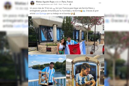 Matías compartió su experiencia en redes sociales (Foto Facebook Matias Agustin Rojas)