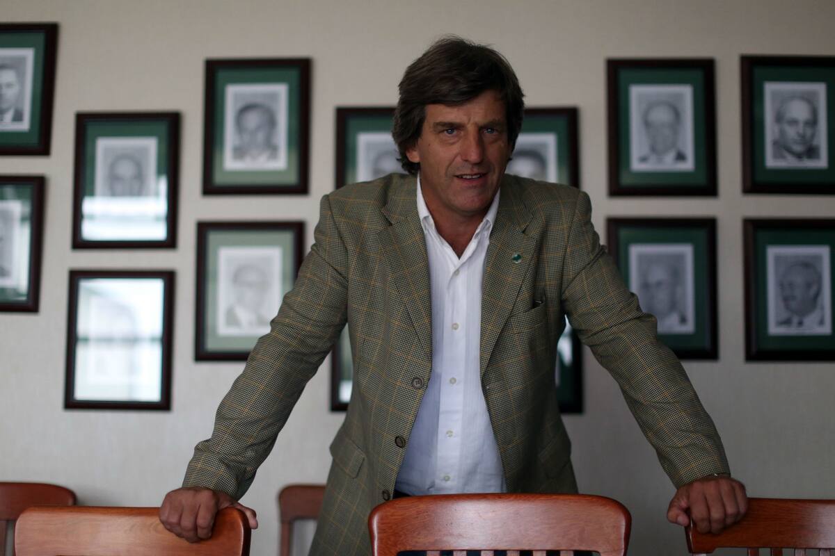 Matías De Velazco, presidente de Carbap: