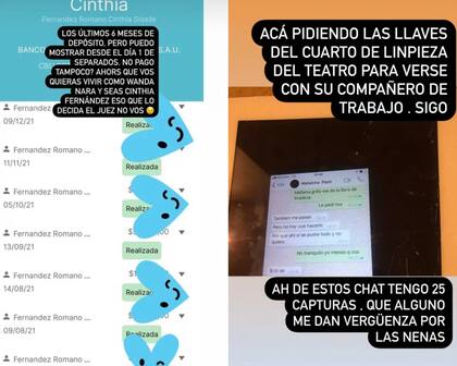 Matías Defederico mostró los supuestos comprobantes de la cuota de manutención que le paga a sus hijas