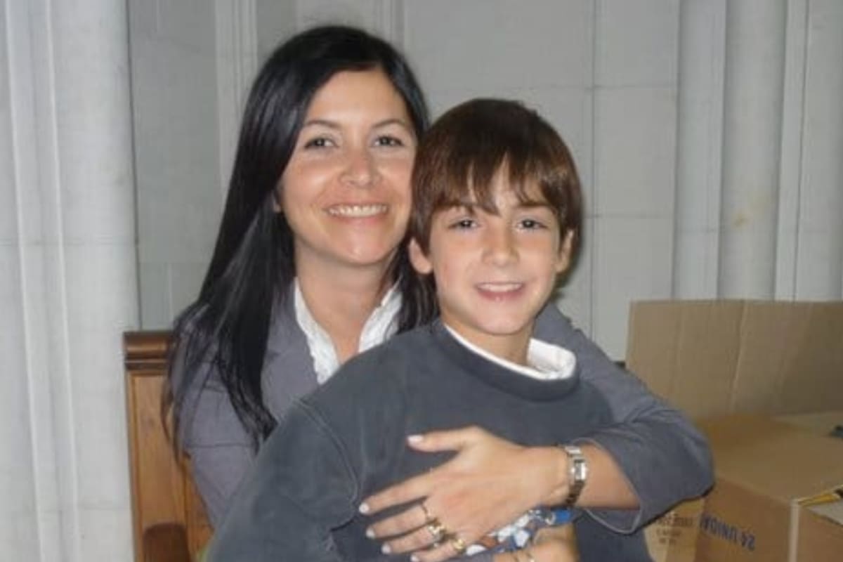 Matías dice que con su mamá adoptiva tiene un vínculo único y muy especial desde el inicio.