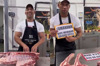 Matías Exequiel Espinosa contó de dónde sale cada corte de carne vacuna