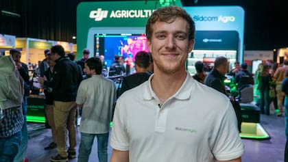 Matías Fernández Koller, jefe de Investigación y Desarrollo (R&D) de Bidcom Agro.