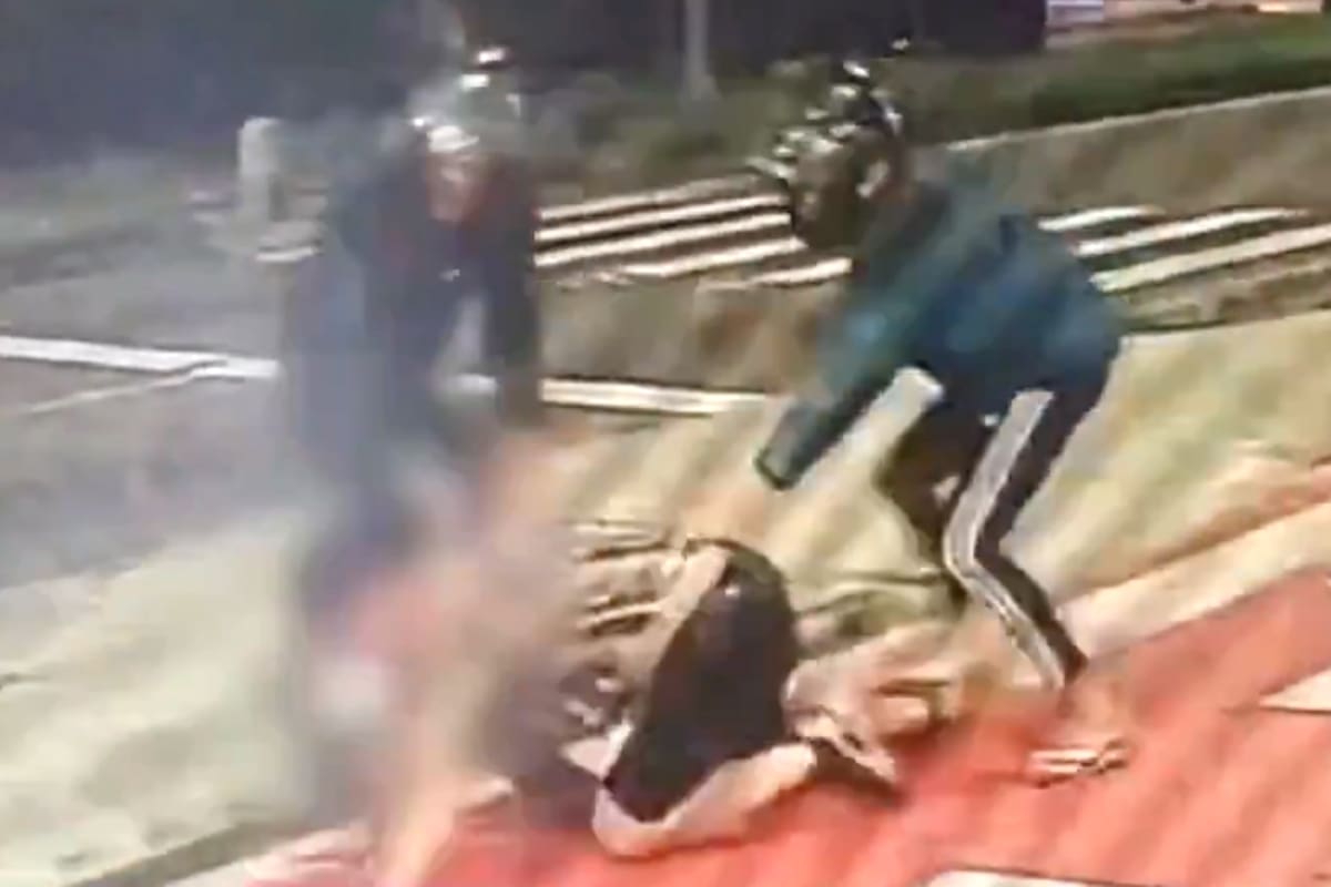 Matías fue abordado por tres delincuentes mientras fumaba un cigarrillo sobre un paseo marítimo de Barra da Tijuca, Río de Janeiro