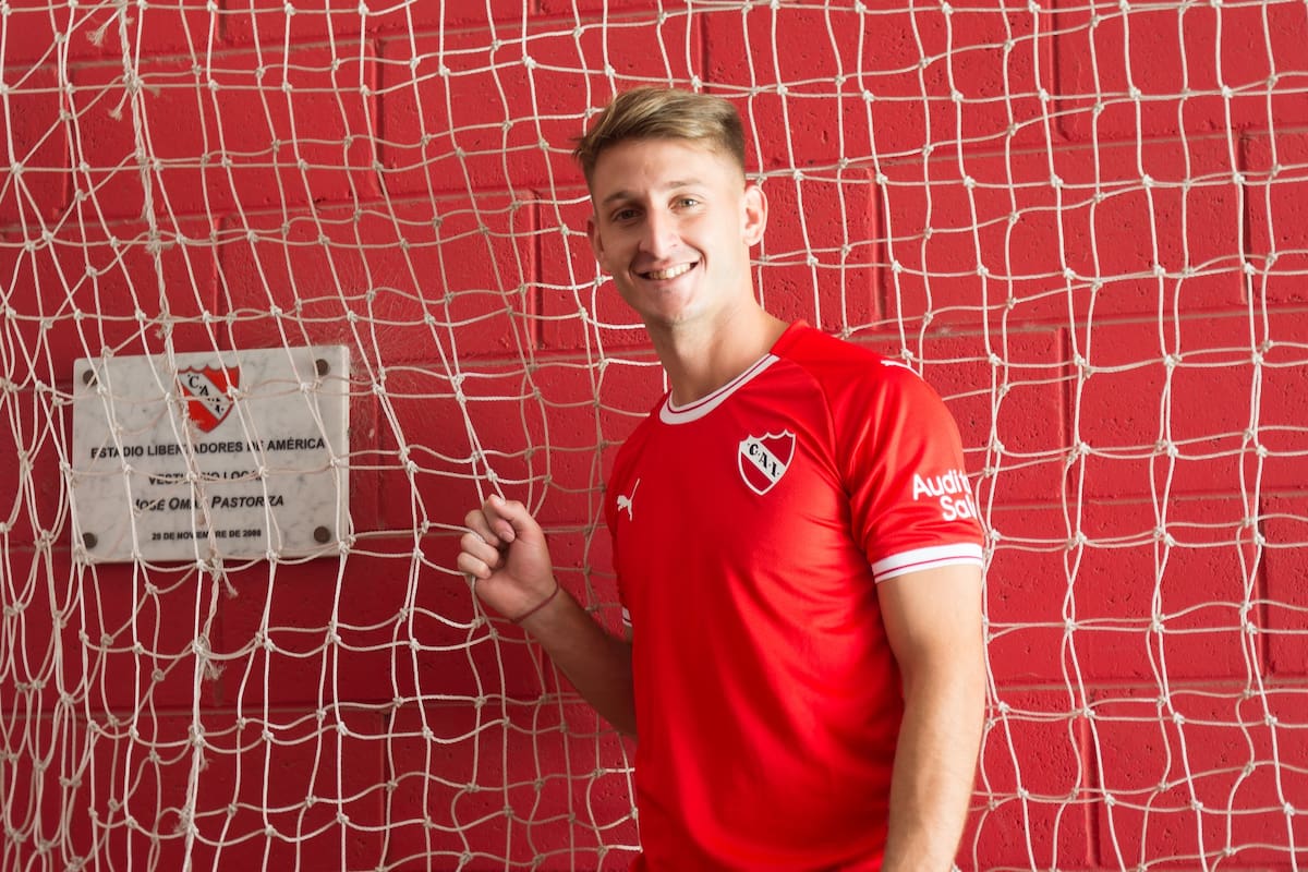 Matías Giménez, una de las caras nuevas en el renovado Independiente 2023