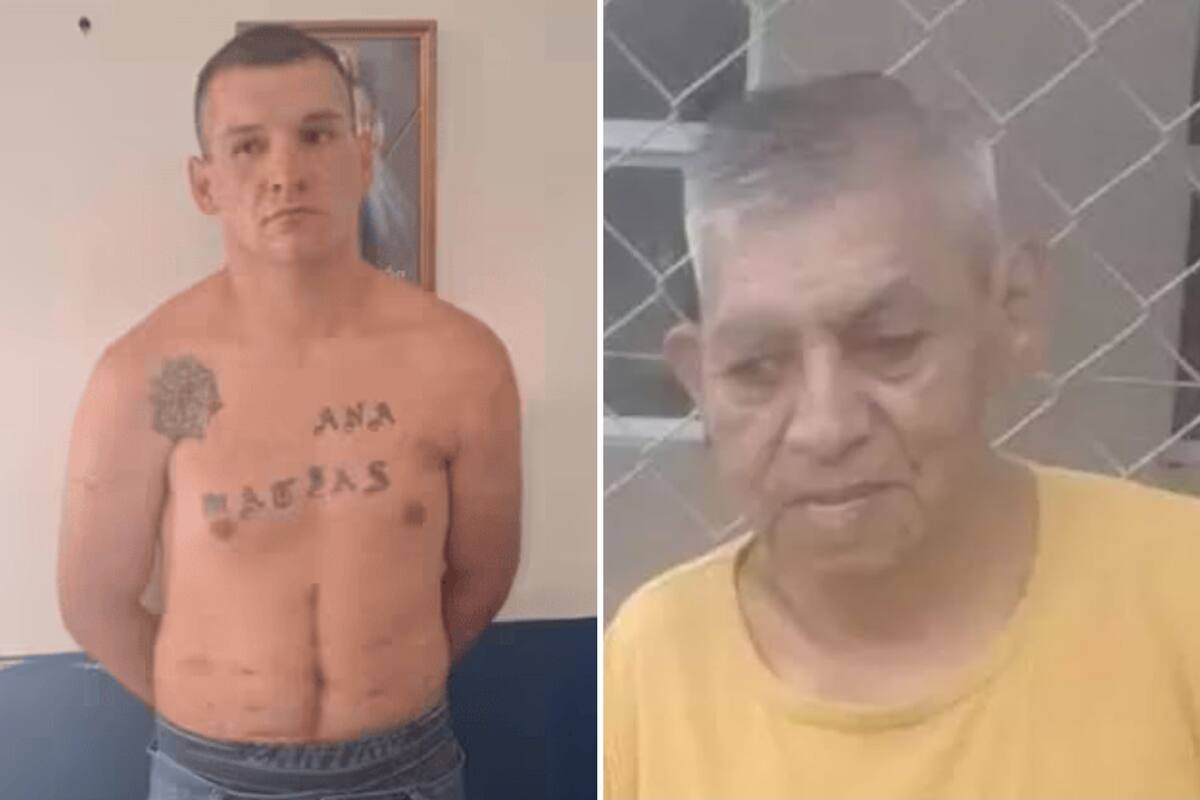 Matías Jurado y una de sus presuntas víctimas Omar Anachuri