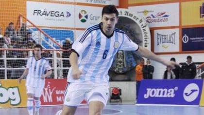 Matías Kruger era jugador de futsal