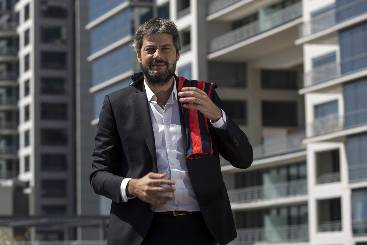 Matías Lammens, presidente de San lorenzo