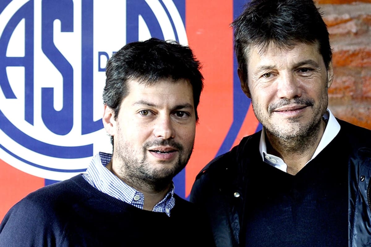 Matías Lammens y Marcelo Tinelli, al frente de San Lorenzo para conseguir la Copa Libertadores y lo que vino hasta este presente
