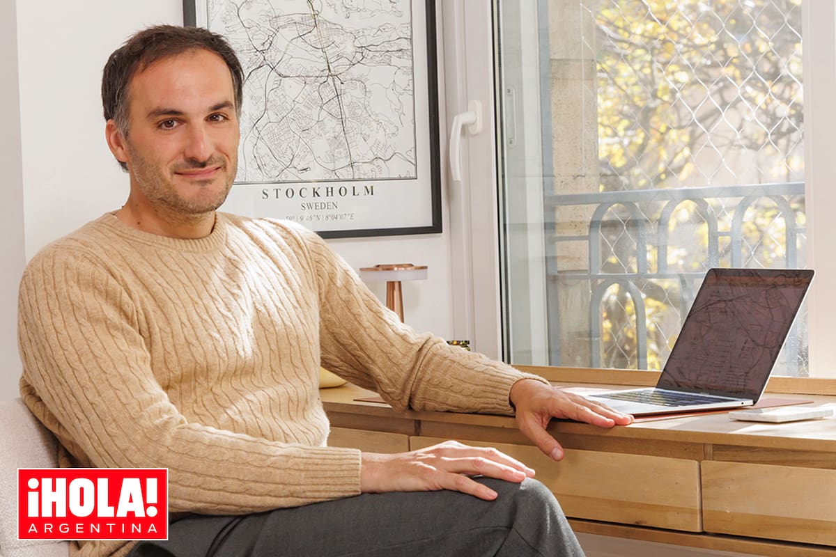Matías Lipman (37), representante de futbolistas