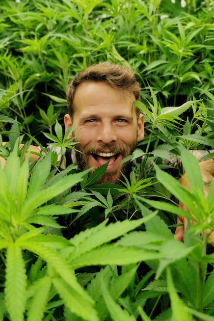 Matías Litvak , el argentino que trabaja como cultivador profesional de cannabis en Israel