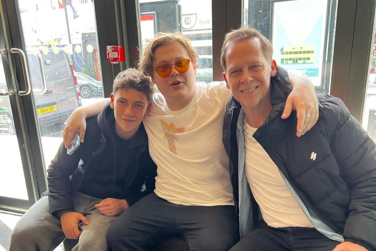 Matías Martin compartió varias postales de su viaje junto a sus hijos varones