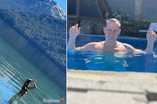Matías Martin volvió a apostar al amor y disfrutó de unos días de relax junto a su nueva novia en el Sur