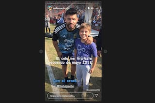 Matías Martin y un viaje en el tiempo con su hijo y "el crack"