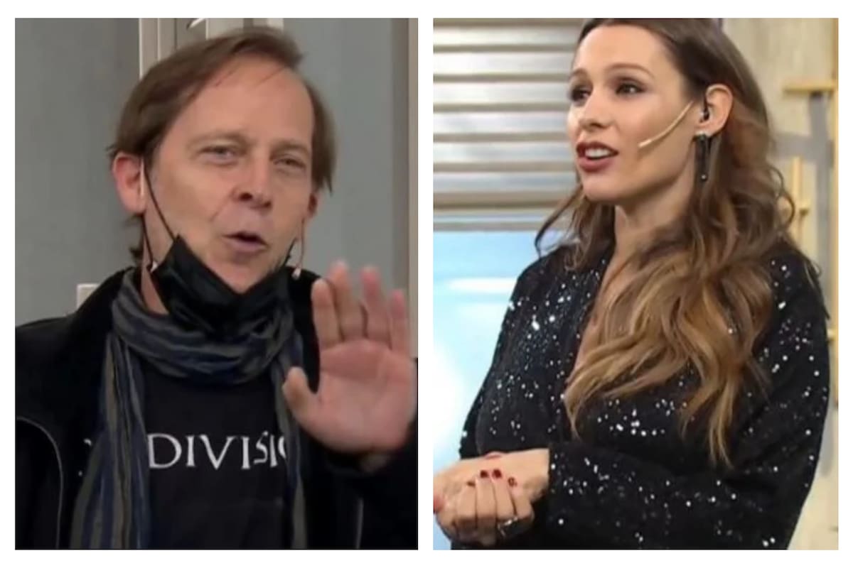 Matías Martin sorprendió a Pampita en su programa por un pedido de su esposa